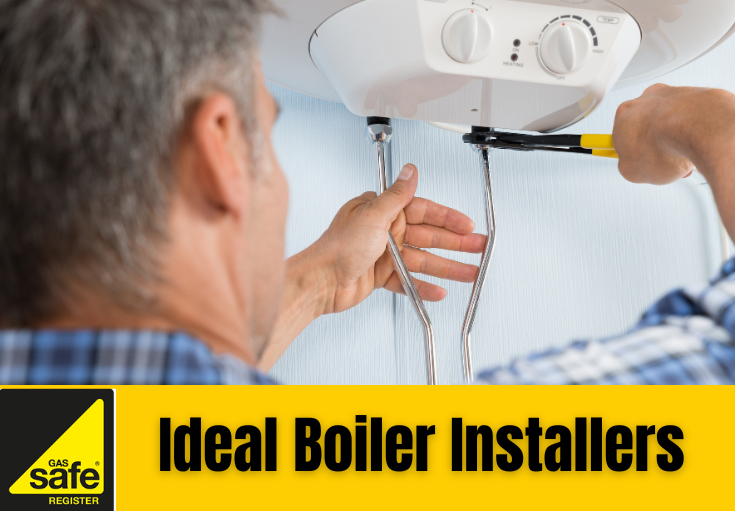 Ideal boiler installation Higham