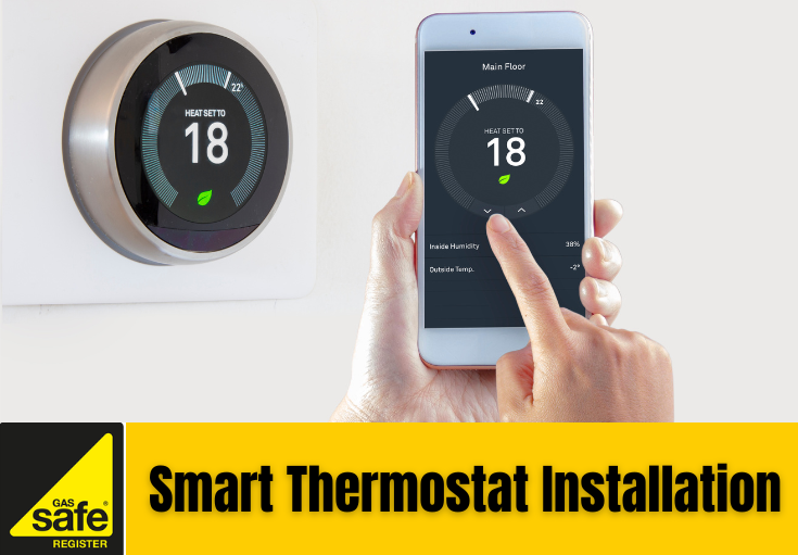 smart thermostat installation Higham